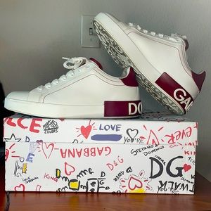 Dolce and Gabbana Calfskin sneakers
